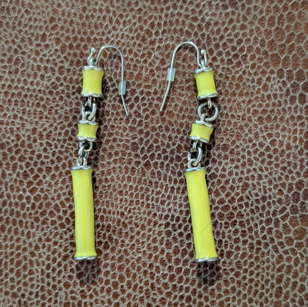 Lauren Conrad Vintage Yellow Dangle Earrings